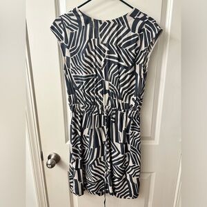 Loft Safari patterned dress XS